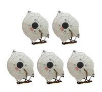 Jnchdghwa 5X Ensemble Moteur Réfrigérateur Ventilateur de Réfrigération EAU64824805 Amortisseur EAU64824806 Nouveaux Accessoires