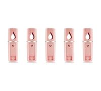Jnchdghwa 5X Extensions de Cils D'Atomisation Faciale Nano Mister Mini Steamer avec Miroir Rose