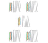 Jnchdghwa 5X Mandala Outils de Pointage RÉGlÉS pour Peindre des Roches, Kit de Point de de Peinture, ModÈLe de L'Outil de Point de Polka de en Pierre de Brosse CosmÉTique