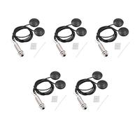 Jnchdghwa 5X Micros Guitare Acoustique Transducteur Piézoélectrique Microphone Contact pour Guitare Violon Ukulélé Mandoline Banjo Violoncelle