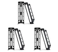 Jnchdghwa 6 Pièces Support de Dosette de Café Support Latéral pour Distributeur de Dosettes K Cup pour Cafetières à Portion Individuelle Noir