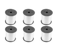 Jnchdghwa 6 Rouleau de Ballon 225M 5Mm pour Fête de Mariage (Blanc)