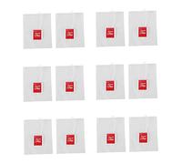 Jnchdghwa 6000Pcs 5.5 x 7 cm Pyramide Sachet de Thé Filtre En Nylon Sachet de Thé En Simp Le étiquette de Chaîne Transparente