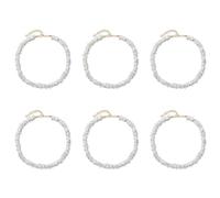Jnchdghwa 6X Collier Coquille Puka pour Les Femmes Boho Tropical Hawaiian Beach Puka Shell Surfeur Collier Tour de Cou Femmes