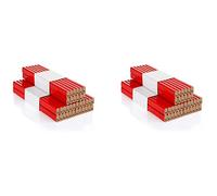 Jnchdghwa 72 Pièces 7 Pouces Crayons de Construction Crayon En Bois Dur Crayons de Charpentier Plats Octogonaux Marquage Du Bois