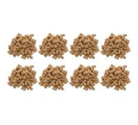 Jnchdghwa 800Pcs Bouchons de Bois Droits Bouchon de Vin Bouchon de Bouteille en Bois Bouchons de Bouteilles de Vin de Type Cône Bouchons de Bouteilles de BiÈre Bouchon D'ÉtanchÉitÉ
