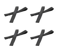 Jnchdghwa 8Pcs Brassard de Remplacement Réglable et Respirant Bande de Sangle Souple pour Moniteur de Fréquence Cardiaque - (Noir)