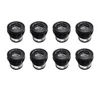 Jnchdghwa 8pièces 10X Supporter Loupe de Mesure à L'ÉChelle Loupe la Loupe 10X avec la Loupe à L'ÉChelle