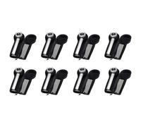 Jnchdghwa 8pièces Portable 45X Pliant Lin Testeur Loupes en MéTal Tissu Compteur Loupe Loupe avec ÉTalonnage de la LumièRe