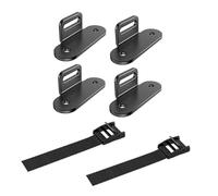 Jnchdghwa Ancre Mural de Meubles Lourds (2 Ensembles), Ancres de Meubles Anti-Pourbis, Sangles de Tremblement de Terre Réglables