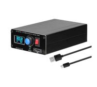 Jnchdghwa ATU-100-0A 1,8-55 MHz Mini ANTENNE ANTENNE ANTENNE 0,91 Pouce OLED Mini ANTENNE ANTENNE ANTENNE 0,96 Pouce Affichage USB Charging Radio Tunner 1.8855MHz ATUU100 Alloy Alloy OUTCUR