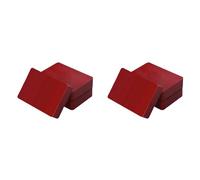 Jnchdghwa Blocs de Cire à Cacheter pour Bouteilles - Cire D'Embouteillage Résiliente et Polyvalente pour Le Vin, 8 Pépites de Cire 0,2 Kg avec PTFE, Rouge