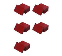 Jnchdghwa Blocs de Cire à Cacheter pour Bouteilles - Cire D'Embouteillage Résiliente et Polyvalente pour Le Vin, 20 Pépites de Cire 0,2 Kg avec PTFE, Rouge
