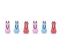Jnchdghwa Couches Poulet Poules Bantam - RéUtilisables 6 PièCes avec Noeuds Papillon Couches Volaille Lavables ImperméAbles pour Animaux Canards Silkie,M