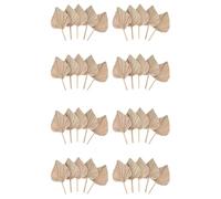 Jnchdghwa Décoration de Chambre en Feuilles de Palmier Séchées 40 Pièces - 45,7 cm H X 25,4 cm L Grand Décor de Feuilles de Palmier Naturel pour Un Beau Look Bohème