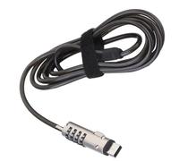 Jnchdghwa Dispositif de Sécurité Anti-Vol pour Ordinateur Portable avec Interface USB, Câble de Verrouillage pour Ordinateur Portable avec Patch en Éponge et Code Numérique.