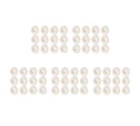 Jnchdghwa Ensemble de 60 Ronds de, DéCoration de Table de Boucle de de Mariage en Perles Blanches