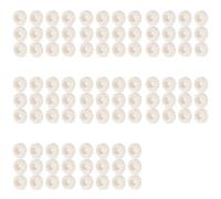 Jnchdghwa Ensemble de 96 Ronds de, Décoration de Table de Boucle de de Mariage en Perles Blanches