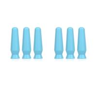 Jnchdghwa Lot de 6 Outils de Retrait et D'Insertion de Lentilles Sclérales, Outil de Retrait de Lentilles Sans Évent pour Lentilles de Contact Rigides et Prothèses Oculaires