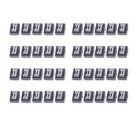 Jnchdghwa New 40Pcs 28 Dents Zircone Lame de Tondeuse En Céramique pour Senior Clipper