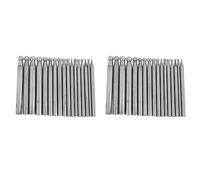 Jnchdghwa Outil de Bijouterie Dapping Block Set avec 34 Pièces Trousse à Outils pour, Poinçons de Dapping avec Support en Plastique