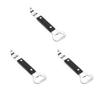Jnchdghwa Ouvre-Bouteille de Poinçon de Boîte, Ouvre-Boîte Manuel en Acier Inoxydable, 3 Paquet