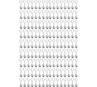 Jnchdghwa Paquet de 144 Mini Porte-Clés Boule Disco Miroir Last Disco Bachelorette Rétro Années 60 et 70 pour Ensemble de Cadeaux de Fête