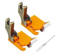 Jnchdghwa Pied Ourleur Multifonction pour Machines à Coudre Industrielles, Pied-De-Biche Réglable pour Machines à Coudre Industrielles