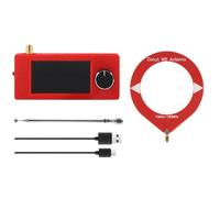 Jnchdghwa Radio de Poche SI4732 10-180MHz Interface SMA Mini Antenne Boucle Écran IPS de 1,9 Pouce Récepteur AM/FM LSB USB