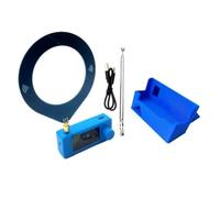 Jnchdghwa Radio Portable LSB USB AM FM Mini SI4732 Pleine Bande HF SW MW VHF avec Écran de 1,9" et Support 3D.