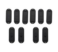 Jnchdghwa Remplacement de la Boîte de Couverture de Support de Boîtier de Batterie 10Pcs 9V pour Ramassage de Basse de Guitare Active