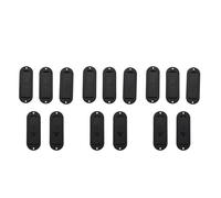 Jnchdghwa Remplacement de la Boîte de Couverture de Support de Boîtier de Batterie 15Pcs 9V pour Ramassage de Basse de Guitare Active
