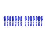 Jnchdghwa Stylo à Bille EffaçAble, 24 Stylos Gomme Bleus, Stylo Gomme Rechargeable 0,5 mm, Roller EffaçAble