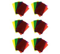 Jnchdghwa Superpositions ColoréEs de 36 PièCes pour la Dyslexie, Bandes de Lecture de la Dyslexie pour la Dyslexie Irlens, le TDAH et le Stress Visuel, 11,7 X 8,3 Pouces