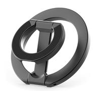 Jnchdghwa Support de Téléphone Portable Pliable et Portable, Double Face Magnétique, pour Support de Bague de Téléphone, Support de Voiture pour Smartphones de 16 Pouces, Noir.