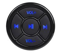Jnchdghwa Télécommande sans Bluetooth 5.0 pour Téléphone Tablette iOS Android, Bouton de Lecture de Musique, Média, Volant de Voiture de Vélo.