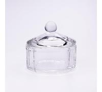 JND Bol professionnel en acrylique liquide monomère Dappen + couvercle en verre pour nail art (12 faces)