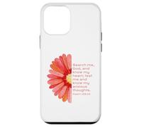 JNF, Anti Anxiety, God is Good, Christian, Psaume 139:23 Coque pour iPhone 12 Mini