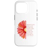 JNF, Anti Anxiety, God is Good, Christian, Psaume 139:23 Coque pour iPhone 16 Pro