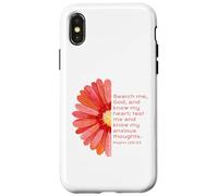 JNF, Anti Anxiety, God is Good, Christian, Psaume 139:23 Coque pour iPhone X/XS