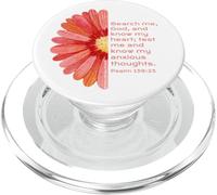 JNF, Anti Anxiety, God is Good, Christian, Psaume 139:23 PopSockets PopGrip pour MagSafe