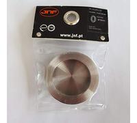 JNF Poignée cuvette porte coulissante 70mm acier inox