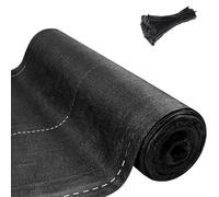 JNGLGO Brise-vue pour balcon - 1,2 x 10 m - En polyéthylène haute densité de 150 g/m² - Pare-vent, résistant aux UV et aux intempéries - Avec serre-câbles - Anthracite