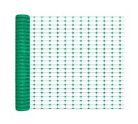 JNGLGO Clôture de délimitation en plastique - Clôture mobile - Filet de protection flexible - 1 x 80 m - Vert