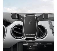 JNGXQ Support de téléphone de voiture pour Ford Mustang Accessoires intérieurs 2016 2017 2018 2019 2020 2021 2022 2023 Support de téléphone pour grille d'aération