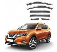 JNHGSHUAISDF Déflecteurs de Vent pour Voiture Car Wind Deflectors for Nissan X-Trail/Rogue MK3-T32 2014-2020, Deflector Shield Side Window Sun Rain Guards Window Visor Rain Guards Stick-on Fitment