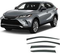 JNHGSHUAISDF Déflecteurs de Vent pour Voiture Car Wind Deflectors for Toyota Harrier Venza XU80 2022, Deflector Shield Side Window Sun Rain Guards Window Visor Rain Guards Stick-on Fitment