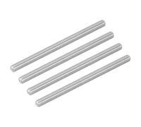 JNHGSHUAISDF tiges d'acier Tige filetée en Acier Inoxydable, 4 pièces 304 M5, tiges entièrement filetées, Longueur 85-200 mm, for l'automobile et la Construction(M5x130mm)