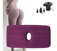 JNHWFDB Matelas Gonflable brésilien BBL en Tissu floqué et avec Trou pour protéger Les Fesses pour Dormir après Une Chirurgie des Fesses