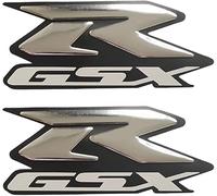 JNIGEL Autocollants Emblèmes de Voiture pour Suzuki GSX-R GSXR 600 750 1000 1100, Logo Emblem Badge Stickers, Emblème de Décalque de Voiture Autocollants de Style Personnalisés Créatifs,G